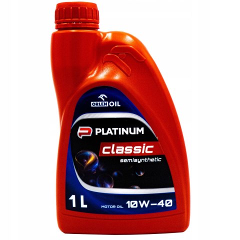 Olej półsyntetyczny Orlen Oil PLATINIUM 1 l 10W-40 Olej półsyntetyczny Orlen Oil PLATINIUM 1 l 10W-40