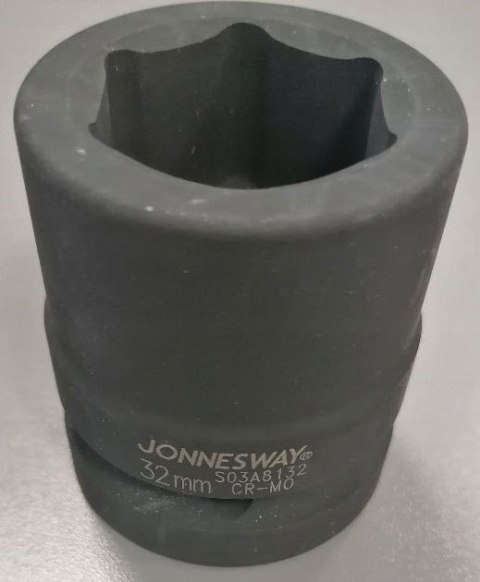JONNESWAY NASADKA UDAROWA 6-KĄTNA 1" 32mm JONNESWAY JONNESWAY NASADKA UDAROWA 6-KĄTNA 1" 32mm JONNESWAY