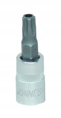 Jonnesway Zestaw nasadek Torx z otworem 1/4 3/8 T10T50 9szt. (S08H23TS9S)
