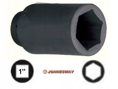 Nasadka udarowa długa 1" 36mm JONNESWAY Nasadka udarowa długa 1" 36mm JONNESWAY