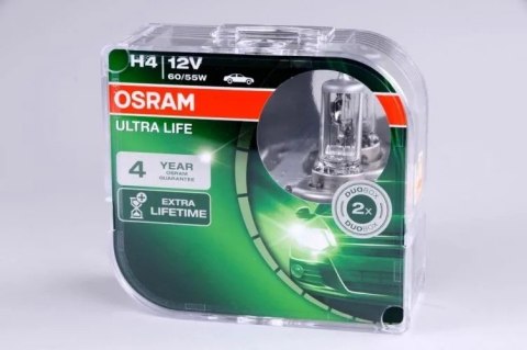 OSRAM H4 ULTRA LIFE H4 60 W 64193ULT 2 szt. OSRAM H4 ULTRA LIFE H4 60 W 64193ULT 2 szt.