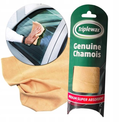 Triplewax Genuine Chamois Skórzana Ircha w Tubie
