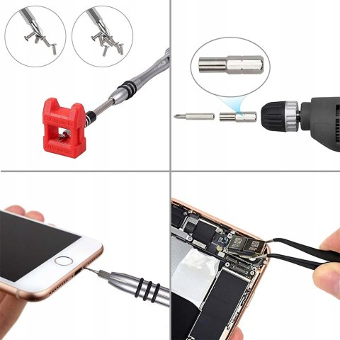 ZESTAW ŚRUBOKRĘTÓW PRECYZYJNYCH WKRĘTAKI 115w1 TORX BITY ETUI