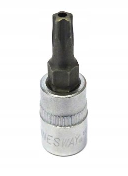 Jonnesway Klucz wpustowy 5 kątny torx TS30 Z otworem 1/4