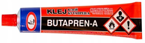 KLEJ BUTAPREN DO BUTÓW FILCU SKÓR TKANIN GUMY 40 ml