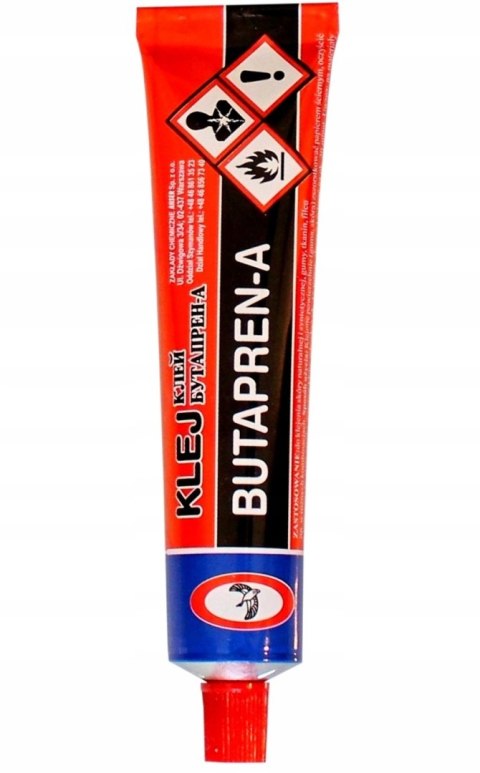 KLEJ BUTAPREN DO BUTÓW FILCU SKÓR TKANIN GUMY 40 ml