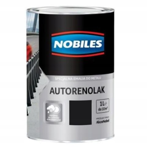 NOBILES Autorenolak Farba Do Metalu 610 Niebieski 1L NOBILES Autorenolak Farba Do Metalu 610 Niebieski 1L
