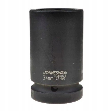 Nasadka udarowa długa 1" 34mm JONNESWAY Nasadka udarowa długa 1" 34mm JONNESWAY
