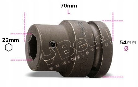 Nasadka udarowa z uchwytem Beta 727PI/22 Nasadka udarowa z uchwytem Beta 727PI/22