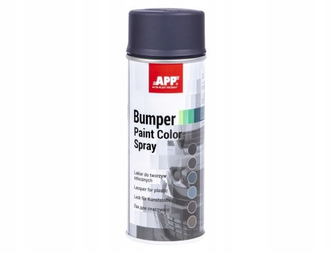 APP Lakier do tworzyw sztucznych Spray antracytowy 400 ml