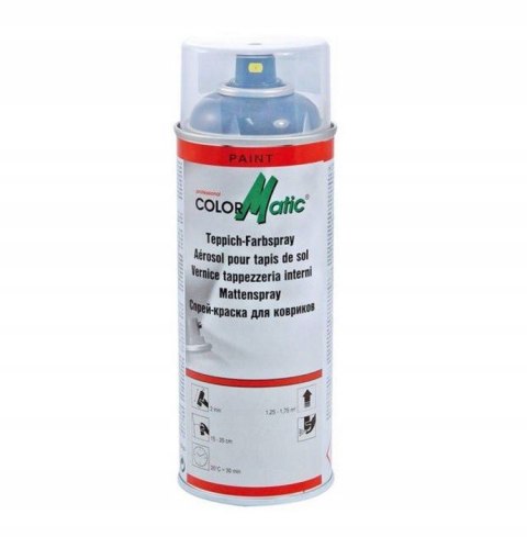 MOTIP COLOR MATIC FARBA W SPRAYU CZARNY 400 ML MOTIP COLOR MATIC FARBA W SPRAYU CZARNY 400 ML