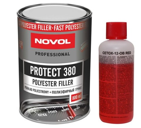 PODKŁAD POLIESTROWY NOVOL PROTECT 380 800ML + UTWARDZACZ PODKŁAD POLIESTROWY NOVOL PROTECT 380 800ML + UTWARDZACZ