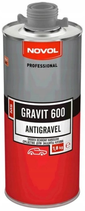 Środek ochrony karoserii Novol Gravit 600 szary 1,8kg Środek ochrony karoserii Novol Gravit 600 szary 1,8kg