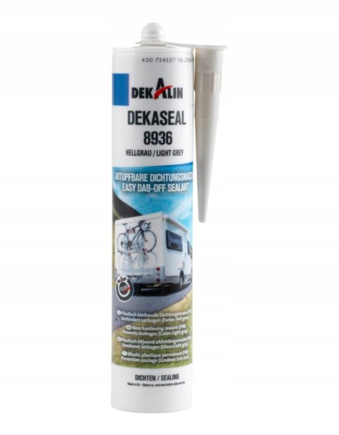 Uszczelniacz butylowy Dekalin jasno szary 310 ml Uszczelniacz butylowy Dekalin jasno szary 310 ml