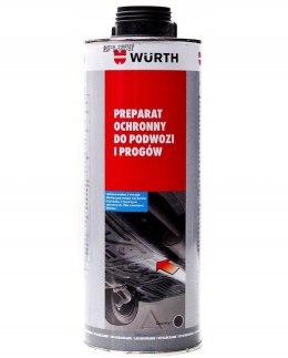 WURTH BARANEK OCHRONNY DO PODWOZI I PROGÓW CZARNY 1 KG