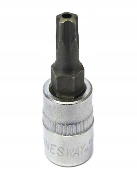 KLUCZ WPUSTOWY 5 KĄTNY TORX TS25 Z OTWOREM 1/4' KLUCZ WPUSTOWY 5 KĄTNY TORX TS25 Z OTWOREM 1/4'