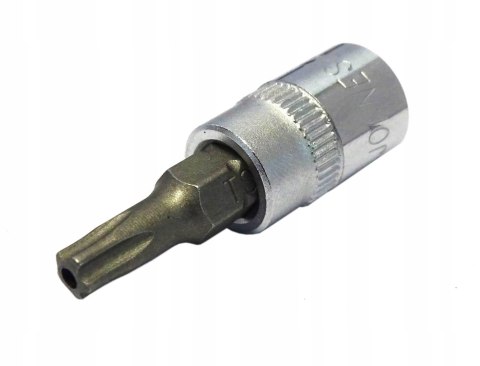 KLUCZ WPUSTOWY 5 KĄTNY TORX TS25 Z OTWOREM 1/4' KLUCZ WPUSTOWY 5 KĄTNY TORX TS25 Z OTWOREM 1/4'