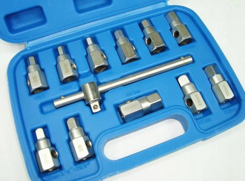 KOMPLET KLUCZY DO KORKA OLEJU 3/8" QUATROS QS60500