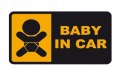 Naklejka na samochód BABY IN CAR Avisa