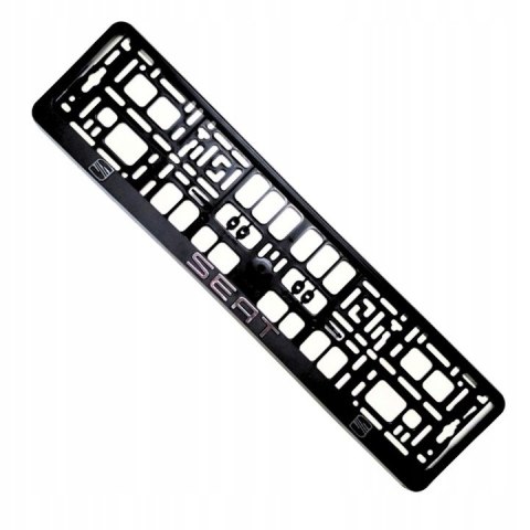 RAMKA POD TABLICĘ REJESTRACYJNĄ 3D SEAT 2SZT