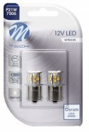 ŻARÓWKA R5W BA15s OSRAM LED M-TECH 21xSMD BIAŁA