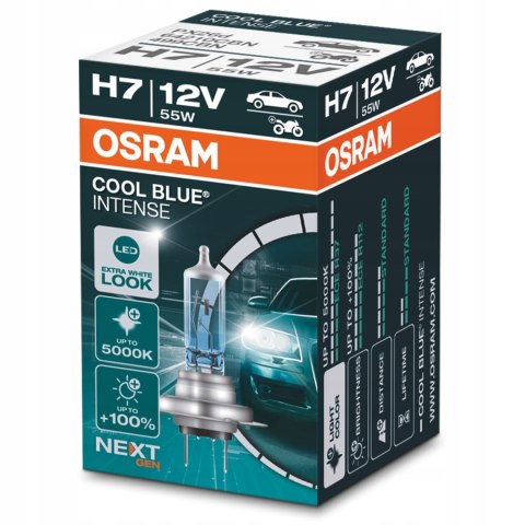 Żarówka Osram H7 Cool Blue Intense Nowa Generacja