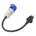 ADAPTER GNIAZDO CEE WTYCZKA SZWAJCARIA 230V KABEL ADAPTER GNIAZDO CEE WTYCZKA SZWAJCARIA 230V KABEL