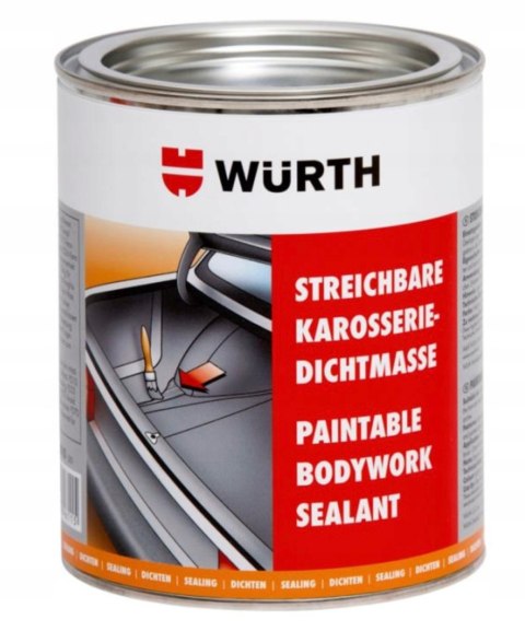 Masa uszczelniająca do karoserii na pędzel 1,2kg WURTH