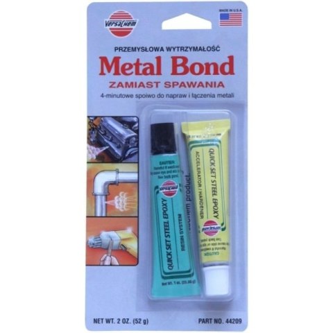 Metal Bond 57g Mocny klej do metalu i stali Metal Bond 57g Mocny klej do metalu i stali